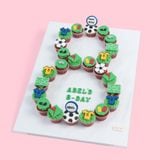 Cupcake Xếp Số 8
