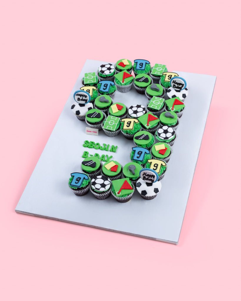 Cupcake Xếp Số 9