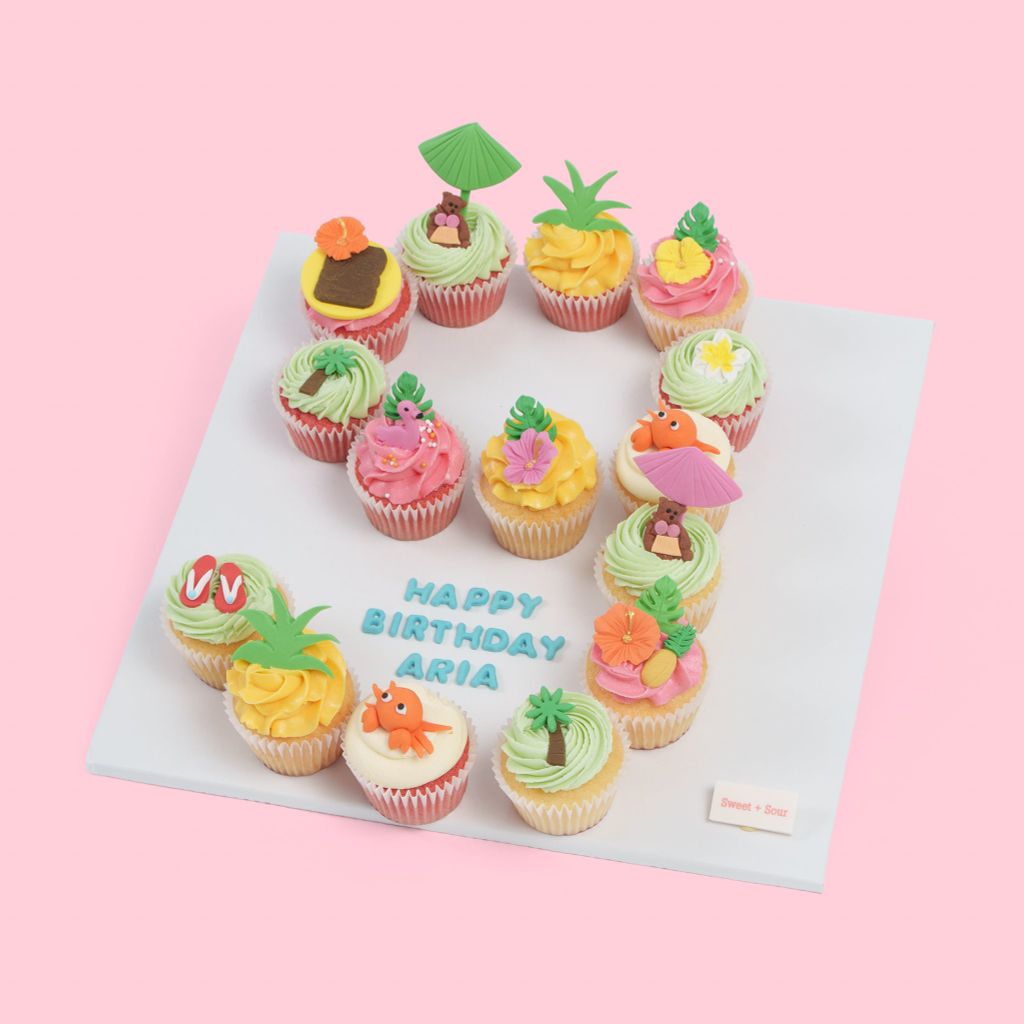 Cupcake Xếp Số 9