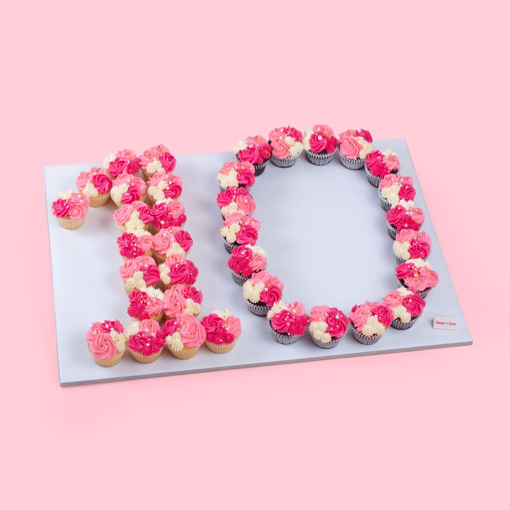 Cupcake Xếp Số 10