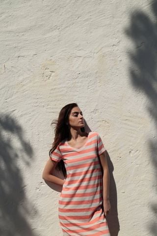  Maxi Sọc Ngang Cotton Thun Luna Llena 