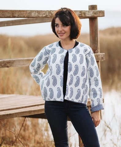  Áo khoác Dài Tay Cotton Isla Bonita 