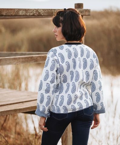  Áo khoác Dài Tay Cotton Isla Bonita 