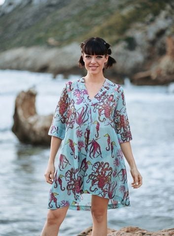  Đầm Boho Cotton Isla Bonita 