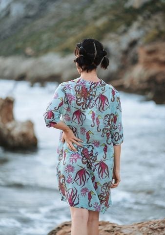  Đầm Boho Cotton Isla Bonita 