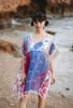 Đầm Kimono Thêu Kết Hạt Cotton Isla Bonita