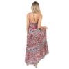 Maxi Cổ Yếm Phối Ren Kết Cườm Cotton Isla Bonita