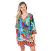 Đầm Xẻ Tà Thêu Kết Cườm Cotton Isla Bonita