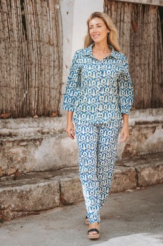  Áo Sơ Mi Dài Tay Cotton Isla Bonita 