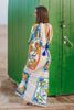 Maxi Kimono Kết Hạt Cotton Isla Bonita