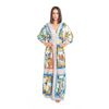 Maxi Kimono Kết Hạt Cotton Isla Bonita