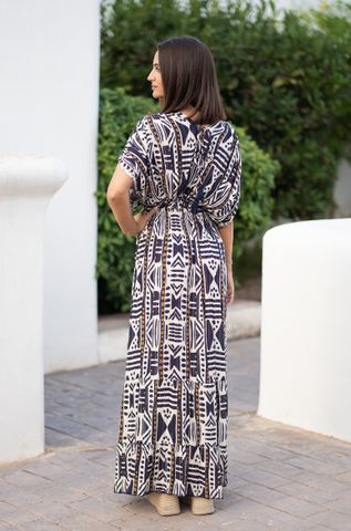  Maxi Kimono Ánh Kim Cao Cấp Cotton Isla Bonita 