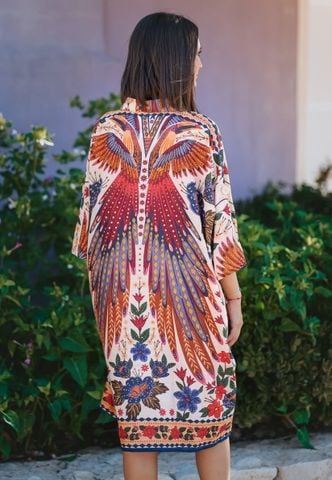  Đầm Sơ Mi Boho Cotton Isla Bonita 