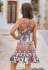 Đầm Boho Cổ Yếm Kết Cườm  Hở Lưng Cotton Isla Bonita