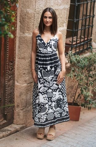  Đầm 2 Dây Cotton Isla Bonita 