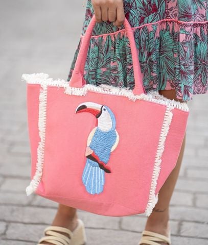  Túi Tote Khoá Kéo Cotton Isla Bonita 