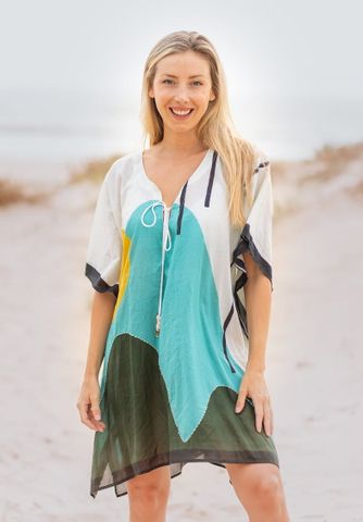  Đầm Kimono Cotton Isla Bonita 