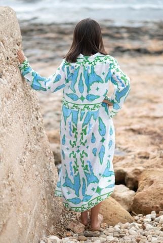  Maxi  Boho Cotton Cao Cấp Isla Bonita 