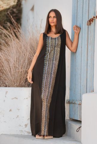  Maxi Boho Ánh Kim Cotton Isla Bonita 