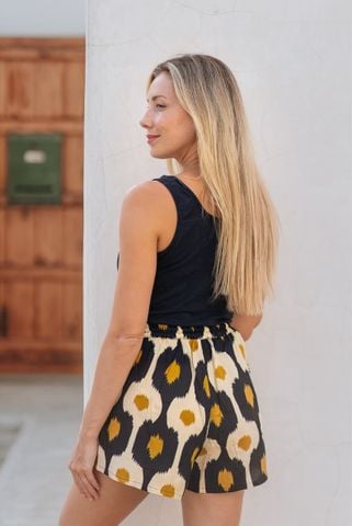  Quần Short Lưng Thun Cotton Isla Bonita 