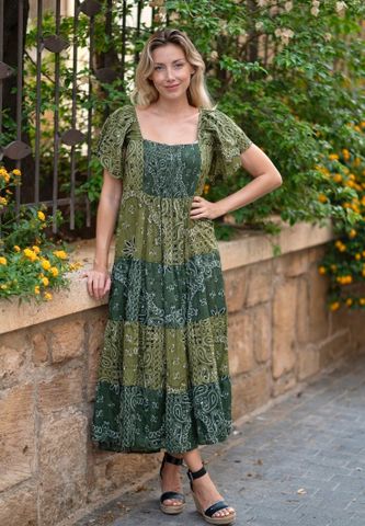  Maxi Boho Phối Ren Cao Cấp Isla Bonita 