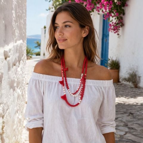  Dây Chuyền Boho Ombre Đa Phong Cách Isla Bonita 