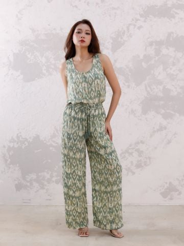  Quần Dài Lụa Ánh Kim Isla Bonita 