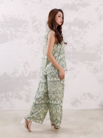  Quần Dài Lụa Ánh Kim Isla Bonita 