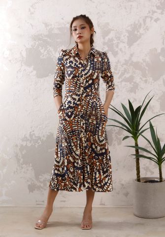  Maxi Sơ Mi Thu Đông Cao Cấp Luna Llena 