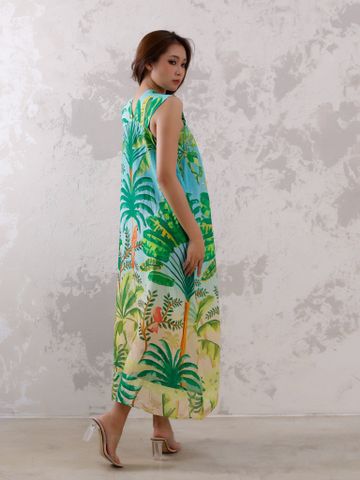  Maxi Boho Kết Cườm Cotton Isla Bonita 