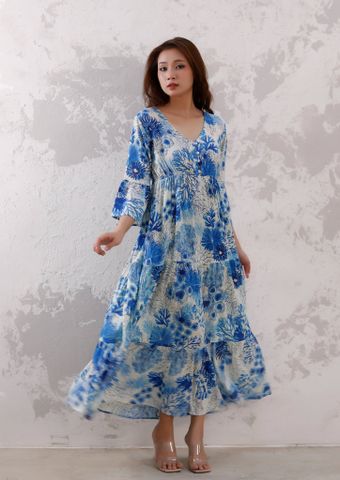  Maxi Tay Loe Kết Cườm Cotton Isla Bonita 