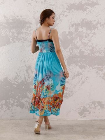  Maxi 2 Dây Cotton Isla Bonita 