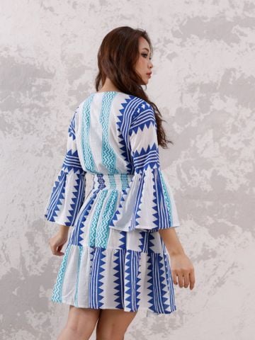  Đầm Boho Kết Cườm Cotton Isla Bonita 