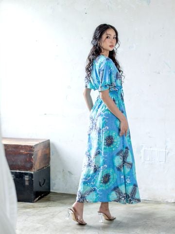  Maxi Boho Ánh Kim Cotton Isla Bonita 