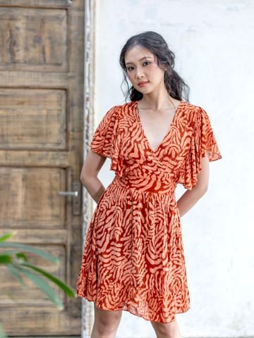  Đầm Boho Ánh Kim Cotton Isla Bonita 