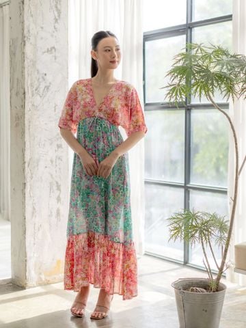  Maxi Kimono Hoa Cotton Isla Bonita 