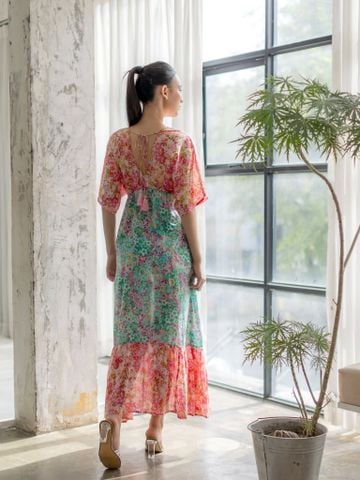  Maxi Kimono Hoa Cotton Isla Bonita 