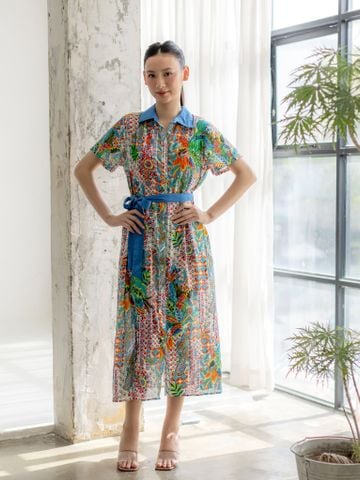  Túi Boho Du Lịch Size Lớn Chần Bông Cotton Isla Bonita 