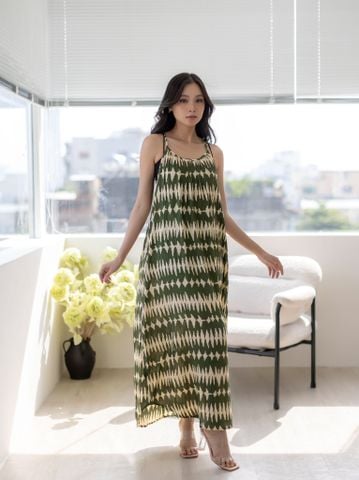  Maxi 2 Dây Cotton Isla Bonita 