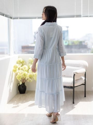  Maxi Sơ Mi Cotton Cao Cấp Luna Llena 