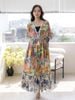 Đầm Boho Hoa Cotton Isla Bonita