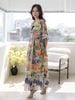 Đầm Boho Hoa Cotton Isla Bonita