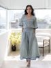 Jumpsuit Cổ V Kết Kim Loại Cotton Isla Bonita