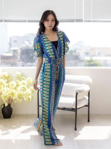  Jumpsuit Tay Cánh Tiên Cotton Isla Bonita 