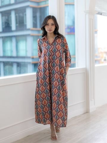 Đầm Sơ Mi Cotton Cao Cấp Luna Llena 