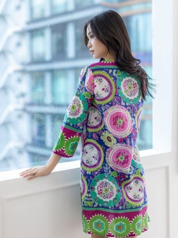  Đầm Cotton Đính Hạt Isla Bonita 
