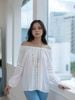 Áo Trắng Cotton Cao Cấp Luna Llena