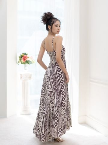  Maxi 2 Dây Ánh Kim Cotton Isla Bonita 