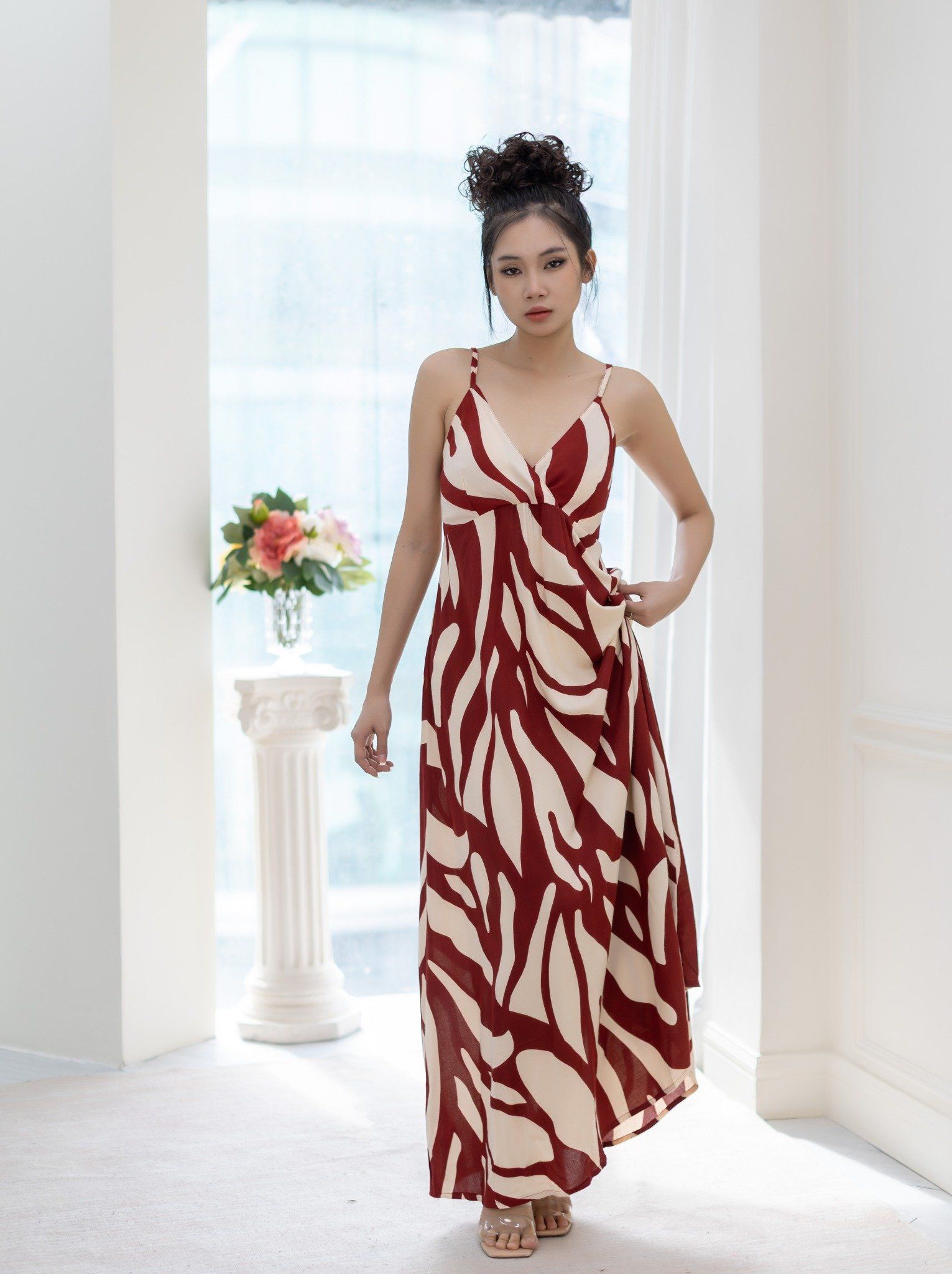 Đầm 2 Dây Cotton Isla Bonita