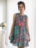 Đầm Boho Thêu Kết Cườm Cotton Isla Bonita